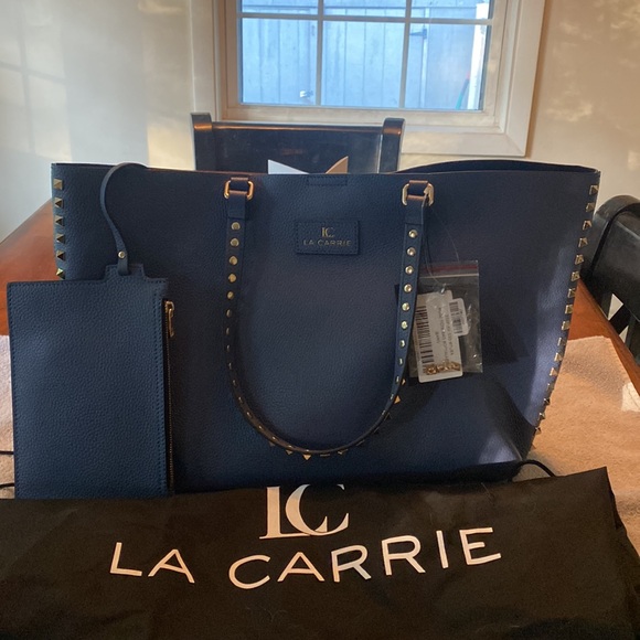 NWT La Carrie from Italy Leather Tote - Picture 5 of 12